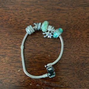 Pandora bracelet with Charms